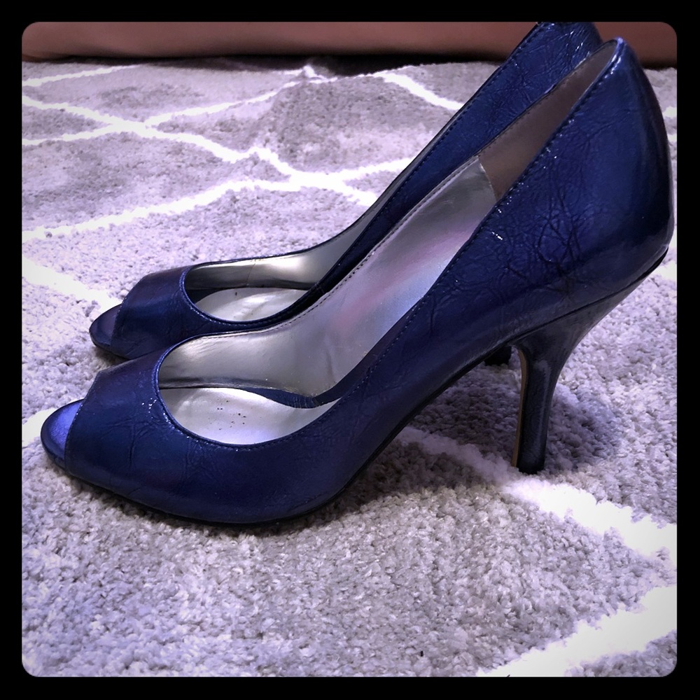 Electric Blue Nine West Heels